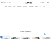 Tablet Screenshot of myndfurniture.com